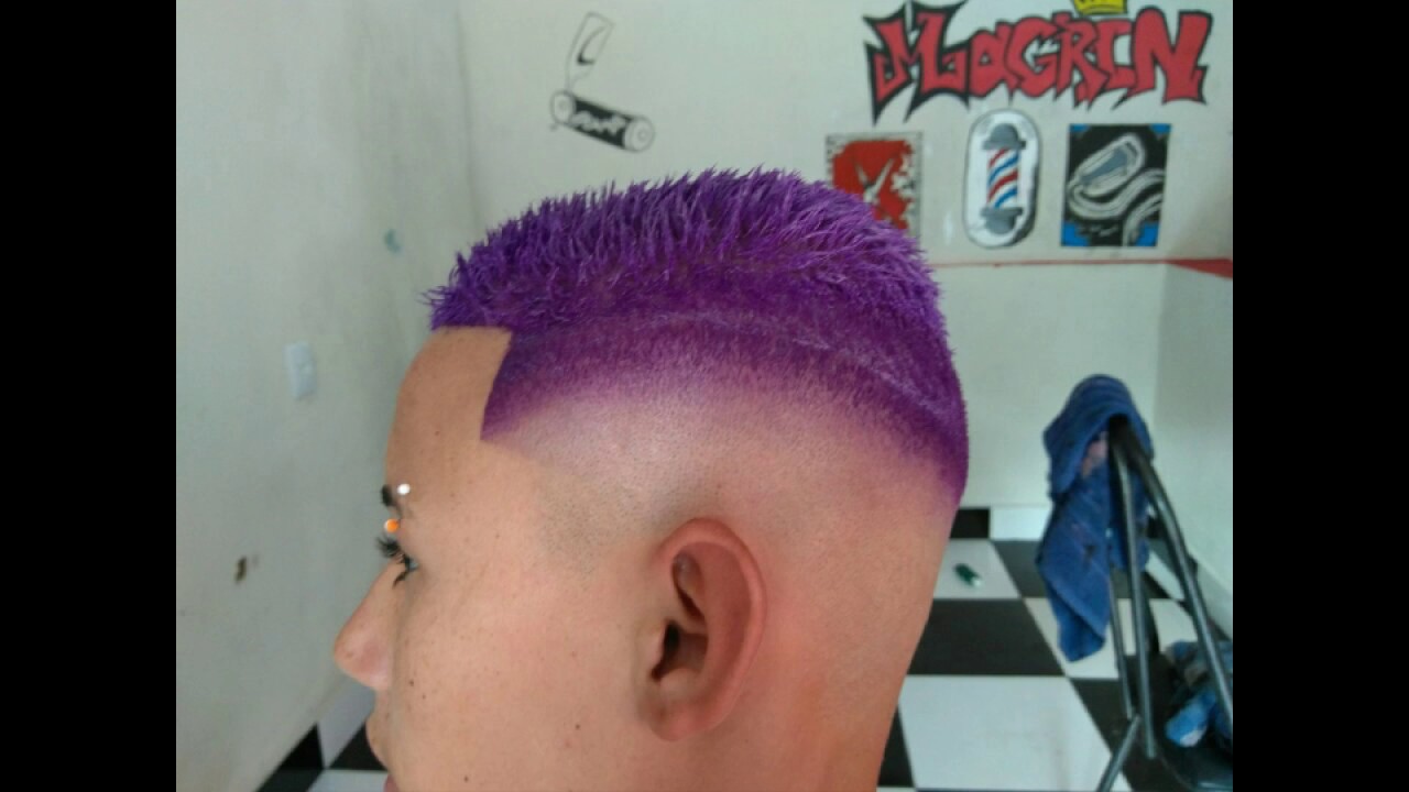 corte de cabelo disfarçado com risco