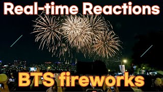 BTS 10th anniversary fireworks show @Yeouido - June 17 , 2023