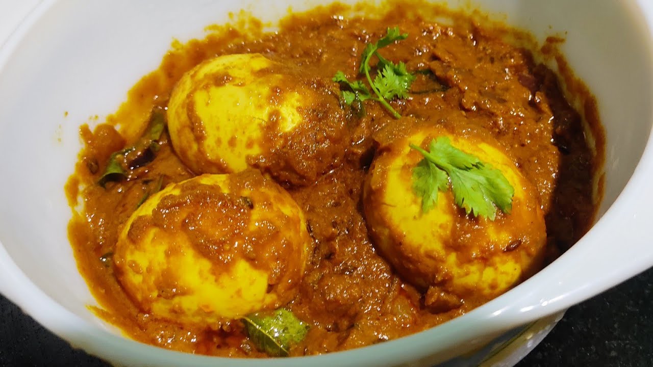 Egg Gravy for White Rice, Idli, Dosa, Puri & Chapathi - YouTube