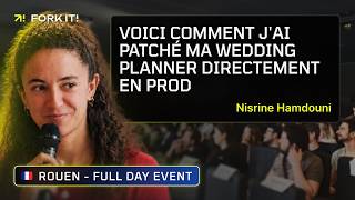 Here s how I patched my Wedding Planner s organization directly in production - Nisrine Hamdouni