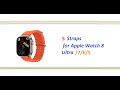 5 straps for apple watch 8 ultra /7/6/5