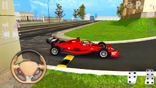 F1 Car Drive On City Streets - Driving School Simulator #23 - Android Gameplay screenshot 3