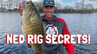 New Trick to the Ned Rig that might help you catch a few more bass this year!   Ned Rig Secrets!