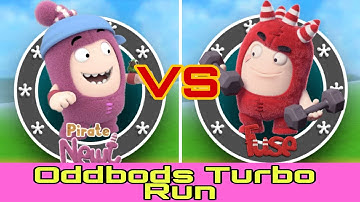 Pirate Newt vs Fuse | Oddbods Turbo Run | Gameplay | Games Walkthrough