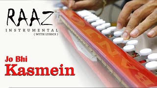 Jo Bhi Kasmein Banjo Instrumental with Lyrics | Raaz | By Music Retouch