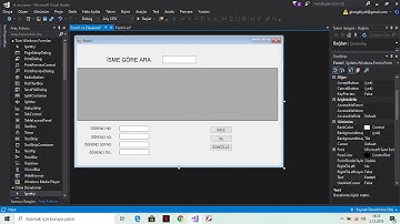 c# Access Veritabanı Bağlantısı Oluşturma