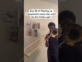 Day 56 of Playing La Campanella every day until my bro finds a girl #trombone #music #shorts