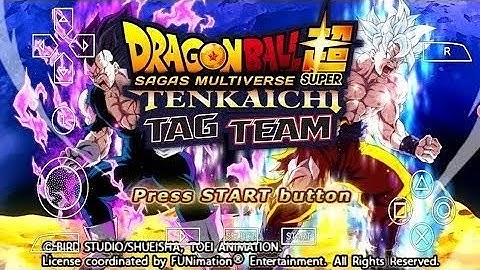 DRAGON BALL SAGAS MULTIVERSE FINAL Tenkaichi Tag Team DBZ TTT MOD PPSSPP ISO
