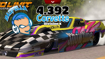 No Limit Drag Racing 2.0: 4.392 Corvette Tune - Divison X - Promod Tune (1.8.6) read description