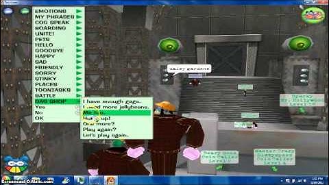 Toontown How To SOS Shop