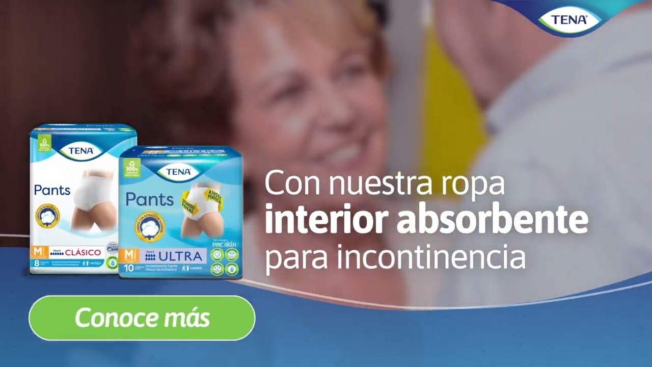 Ropa interior de mujer absorbente para incontinencia