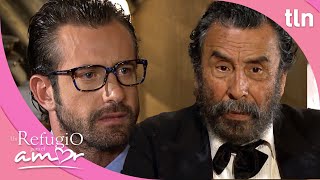 Chelo confiesa a Rodrigo que Mateo no es su hijo | Un refugio para el amor 1/2 | Capítulo 160 | tln