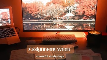 STUDY VLOG | working on TMA01 (first assignment) as an OU student | long study sessions