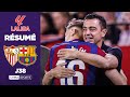 Rsum  le fc barcelone gagne  sville pour la dernire de xavi 