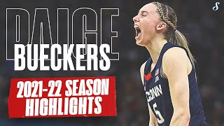 Paige Bueckers 2021-22 UCONN Season Highlights | 14.6 PPG 54.4 FG% 3.9 APG