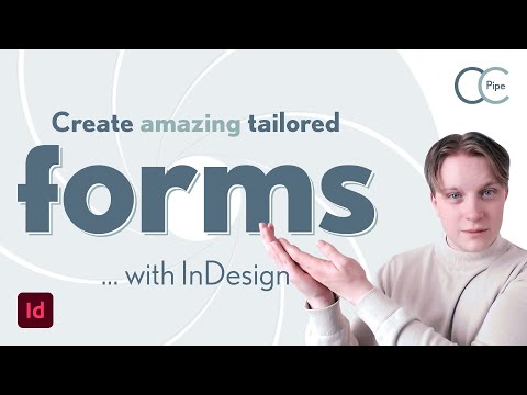 Make Form Fields in InDesign - Tutorial