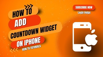 How to Add Countdown Widget on iPhone