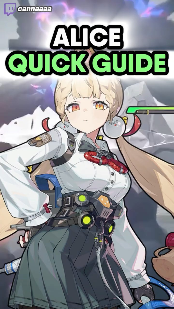 Aliceページ HOW TO MAKE ALICE OVERPOWERED IN ZENLESS ZONE ZERO - YouTube