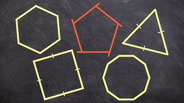 How to find the measure of one exterior angle of a regular polygon