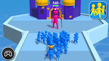 Join Clash 3D - Gameplay Walkthrough Part 92 - Puzzle Game Levels 311-313 (iOS, Android)