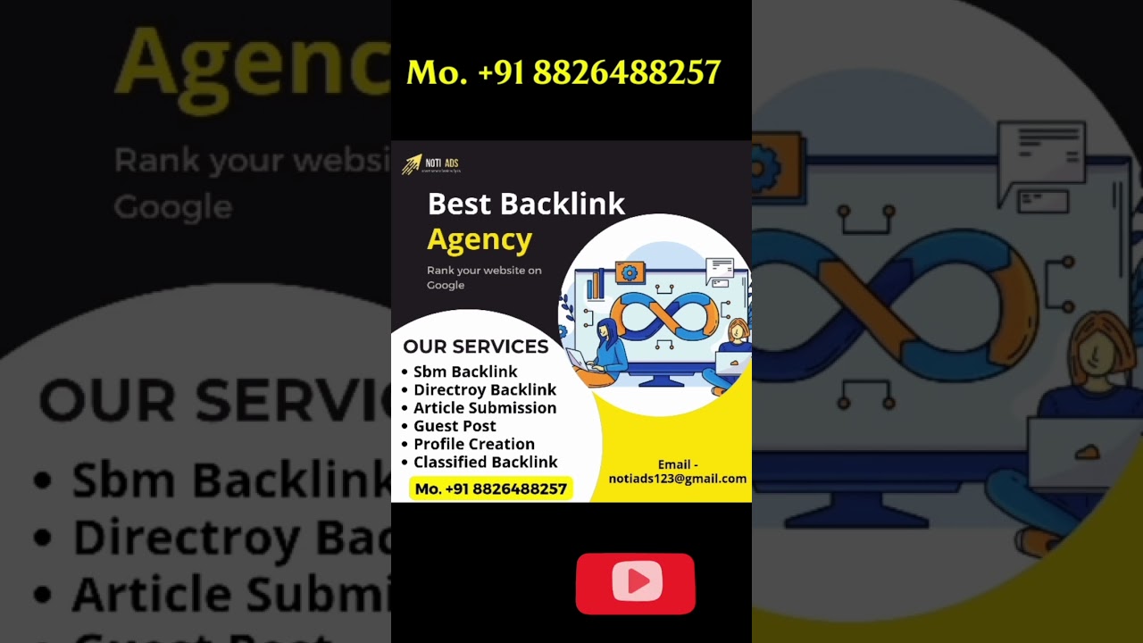 best backlink sites for seo || Mo. +91 8826488257,  Email- notiads123@gmail.com...