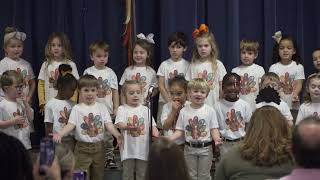 Bovina Pre-Kindergarten Give Thanks