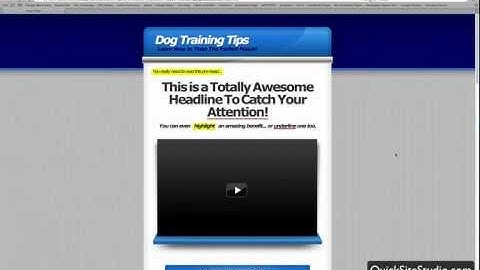 Adding a Headline & Sub-headers to the Minisite Template