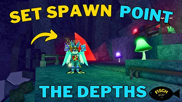 How To Set Spawn Point in The Depths in Fisch | Roblox