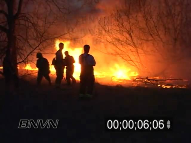 4/14/2004 Eagan, MN Wild Fire Video.