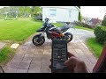 Ducati hypermotard 821 with quick shift healtech iqse  0180 onboard  soundcheck