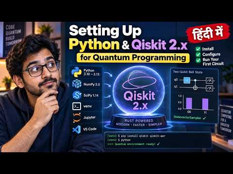 04 - Setting Up Python and Qiskit 2.x for Quantum Programming | Hindi
