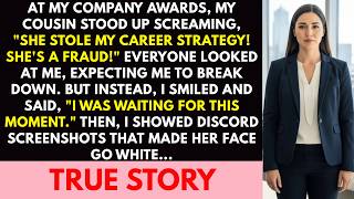 At My Awards Ceremony, My Cousin Screamed 'She Stole My Career!' Then I Revealed Discord Scree...