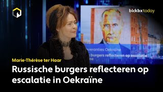 Download Lagu Russische burgers reflecteren op escalatie in Oekraïne - Marie-Thérèse ter Haar MP3