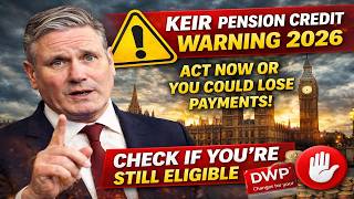 🚨 Pension Credit WARNING 2026 – Thousands Could Lose Payments! Check NOW
