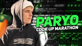 PARYO COOKUP MARATHON 🔥 Making 10 Beats Live ✨