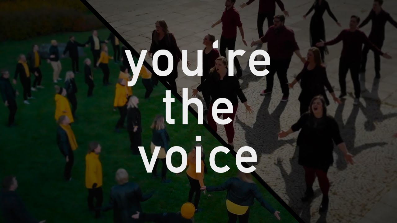 Sounding People & Kipinät - You're The Voice (A Cappella Cover)