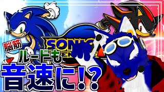 【 ソニックアドベンチャー２ 】同じ青の音速の戦士出撃！…脳筋オオカミの音速調査【 #ケモノVtuber 】