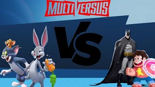 Tom & Jerry & Bugs Bunny VS Batman & Steven - Multiversus Gameplay