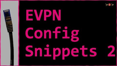 EVPN Config Snippets 2 - Centralized L3 Gateway Design; Discussion, Config & Wireshark!