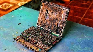 Restoration a destroyed 20yearold LENOVO laptop | Rebuild and restore LENOVO laptops