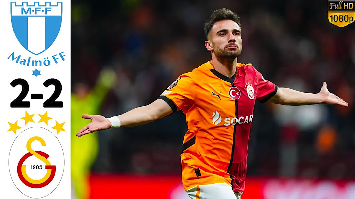 Malmö 2-2 Galatasaray Maç Özeti ve Golleri | Avrupa Ligi 2024/25