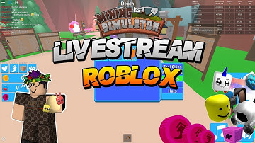 Livestream Mining Simulator   [🕶️ACCESSORIES] With OBS Test!