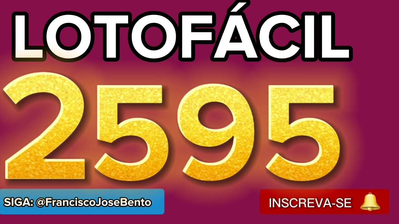 💰 Resultado Lotofácil 2595 Concurso 2595 10/08/2022 – Infoclica