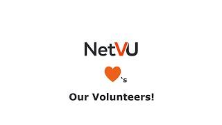 NetVU Hearts Volunteers!