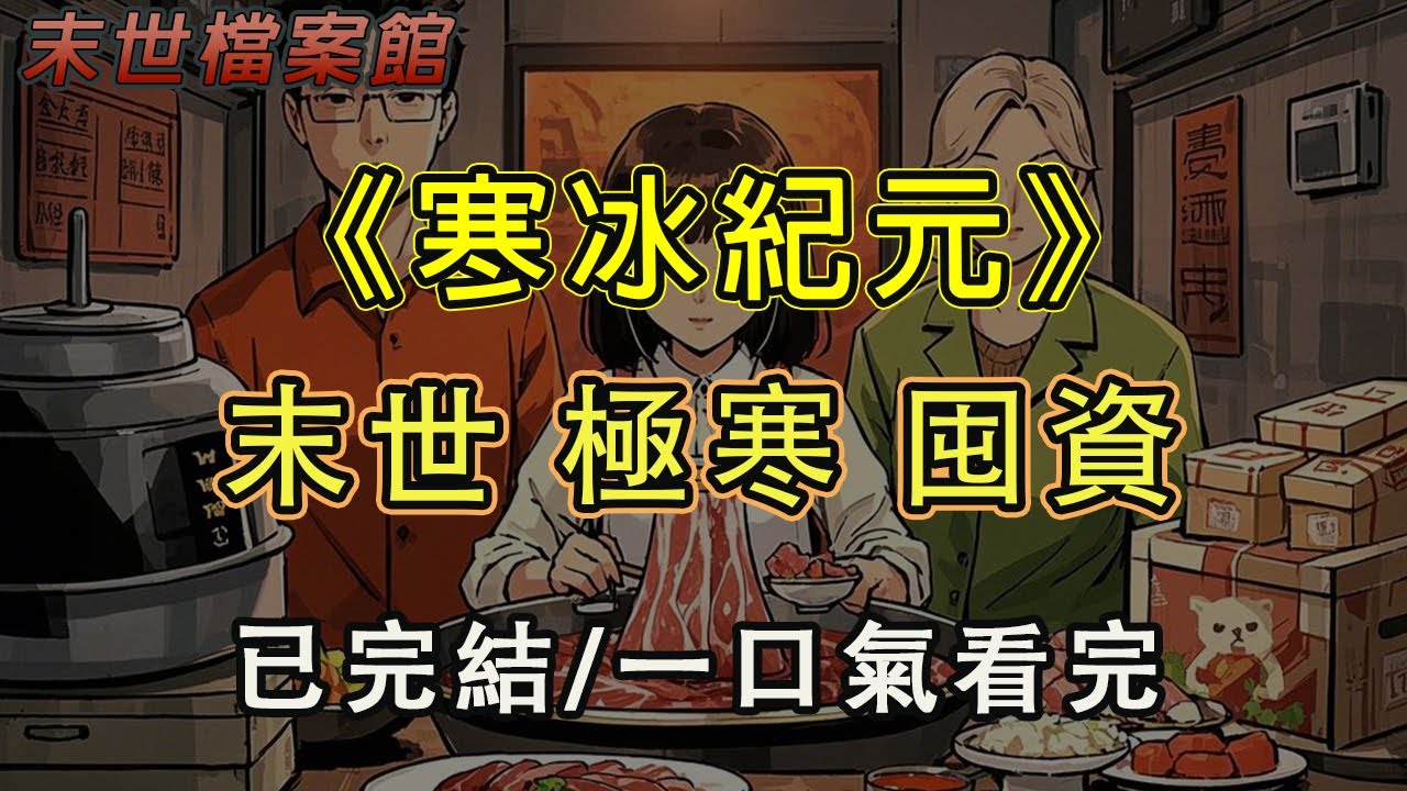 【完結/囤資】《寒冰紀元》恐怖極寒降臨後 我囤滿物資帶父母躲在了家。外面冰天雪地 我們一家三口圍著桌子涮羊肉#末日#小說 #末世 #小說推文#囤資 #一口氣看完