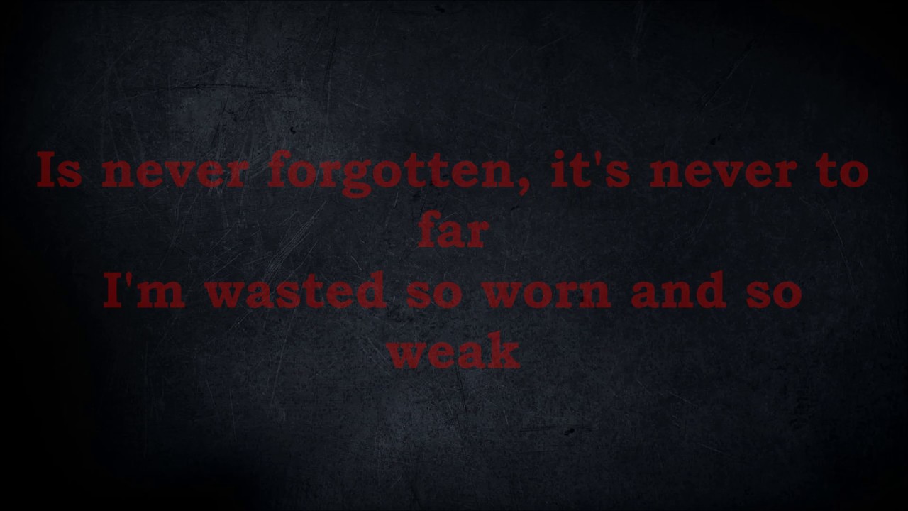 Alter Bridge - All Hope Is Gone (Lyrics)