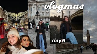 LONDON TRAVEL VLOG: Big Ben, Buckingham Palace, &amp; exploring the city *VLOGMAS DAY 6*