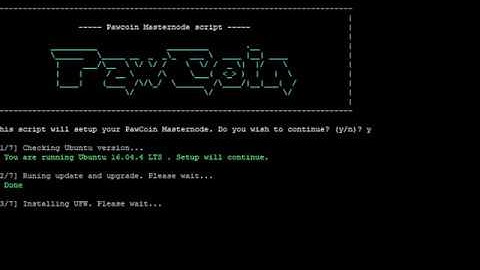 PawCoin Masternode Setup Guide Vps