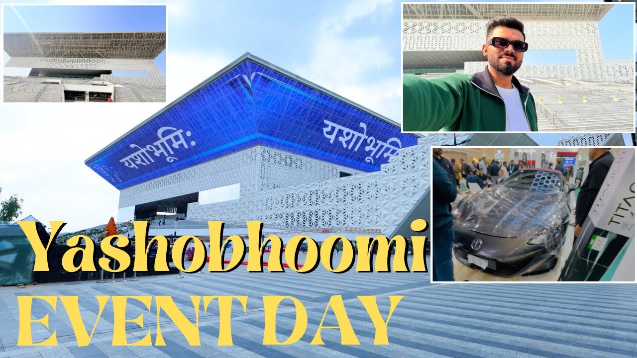Yashobhoomi automobile event day vlog 5