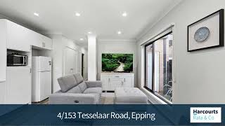 The Perfect First Home or Investment! - 4/153 Tesselaar Road, Epping